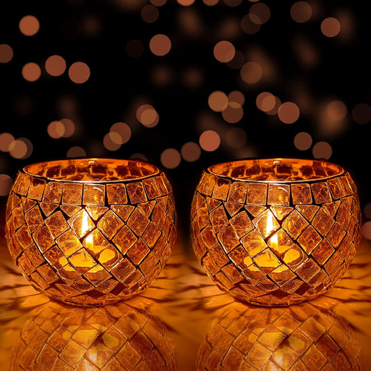 Morrocan Mosaic Tealight Candle