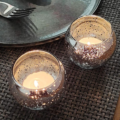 Morrocan Mosaic Glass Tealight Candle Holders