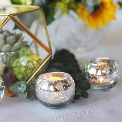 Morrocan Mosaic Glass Tealight Candle Holders