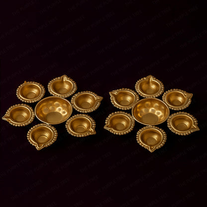 Mini Diya Urli Bowls