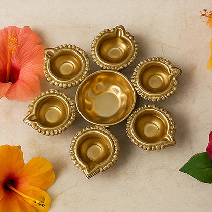 Mini Diya Urli Bowls