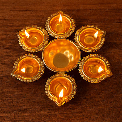 Mini Diya Urli Bowls