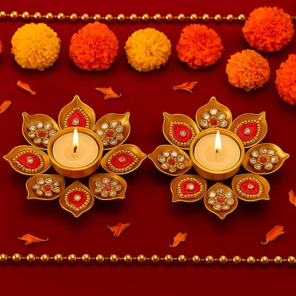 Ratnadeep Decorative Tealight Candle Holders