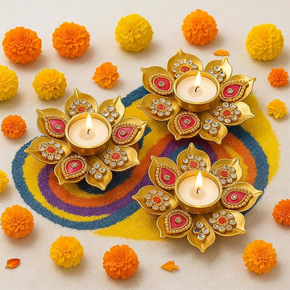 Ratnadeep Decorative Tealight Candle Holders
