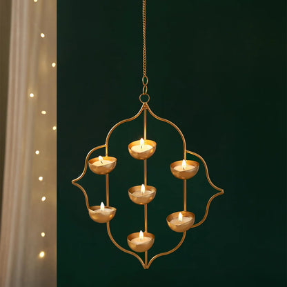 Noor Hanging Metal Tealight Holder