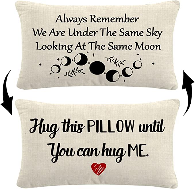 Long Distance Hug Pillow for Valentine's Day