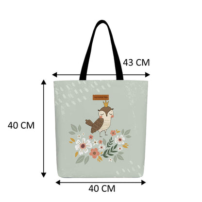 Bloom Wide Tote Bags