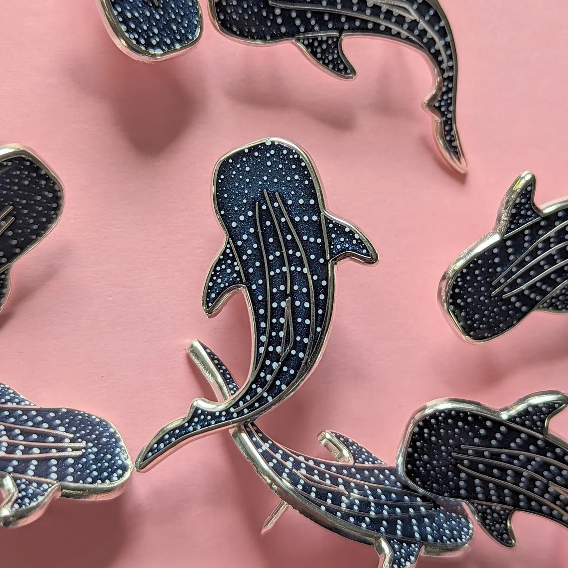 Whale Shark Enamel Pin